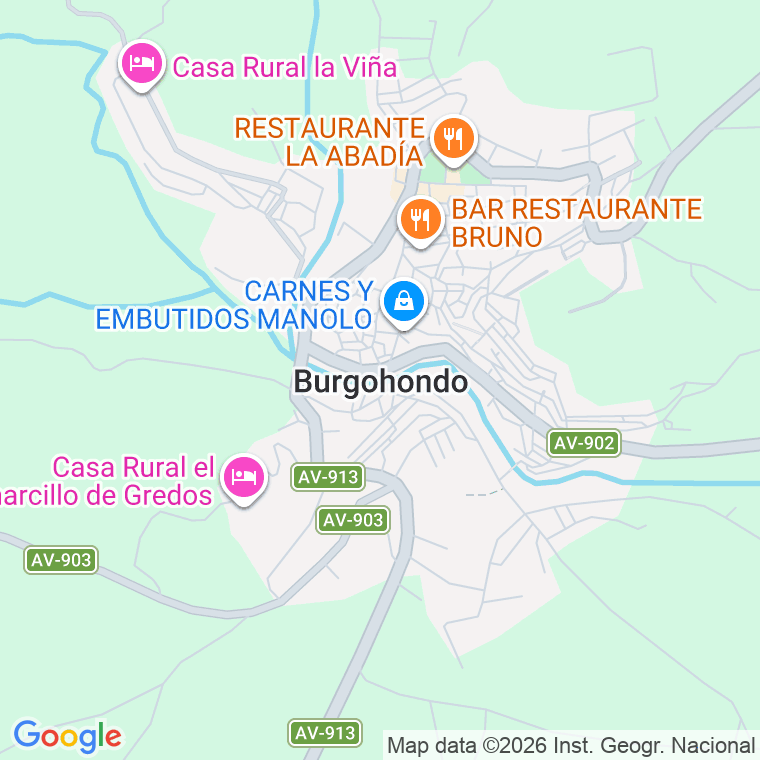 Código postal de Burgohondo en Ávila