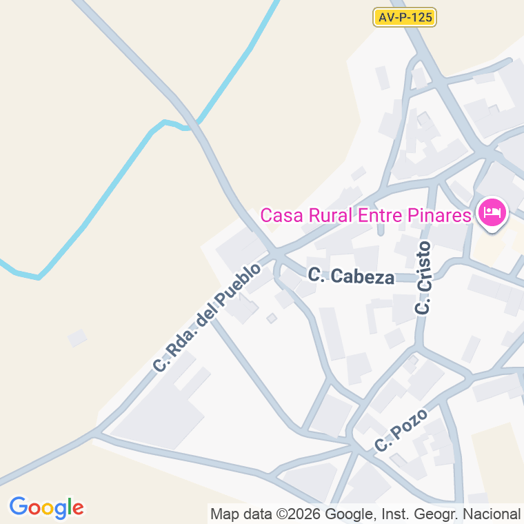 Código postal de Calle Ronda del Pueblo en Pedro-rodríguez