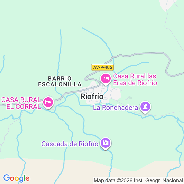 Código postal de Riofrio en Ávila