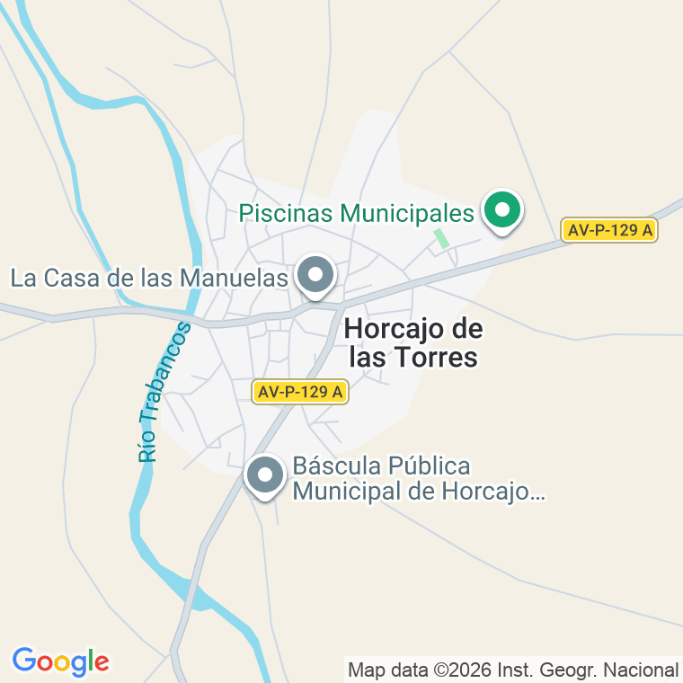 Código postal de Calle Eras Altas en Horcajo de las Torres