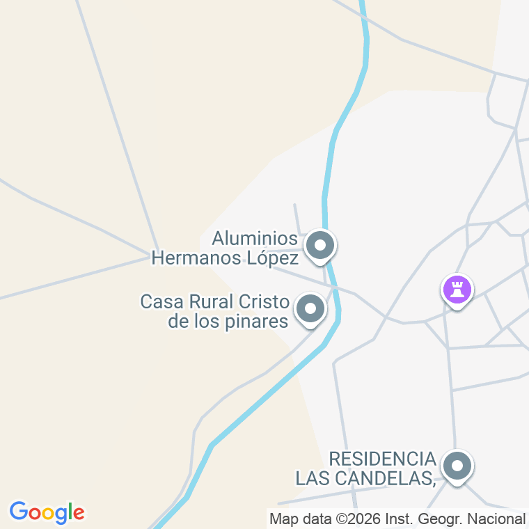 Código postal de Calle Barrio Nuevo en San Vicente de Arevalo