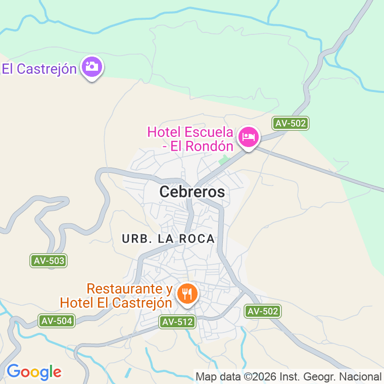 Código postal de Cebreros en Ávila