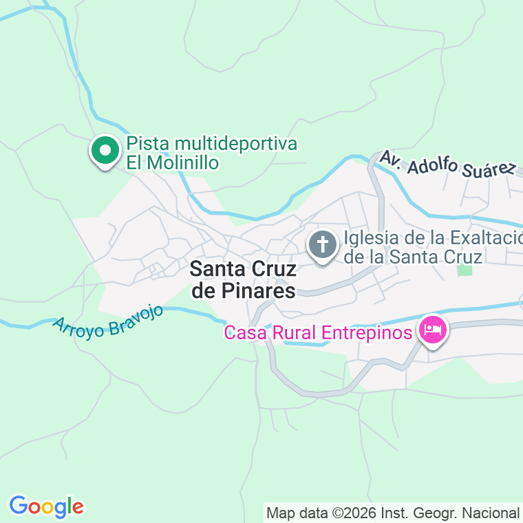 Código postal de Calle del Nispero en Santa Cruz de Pinares