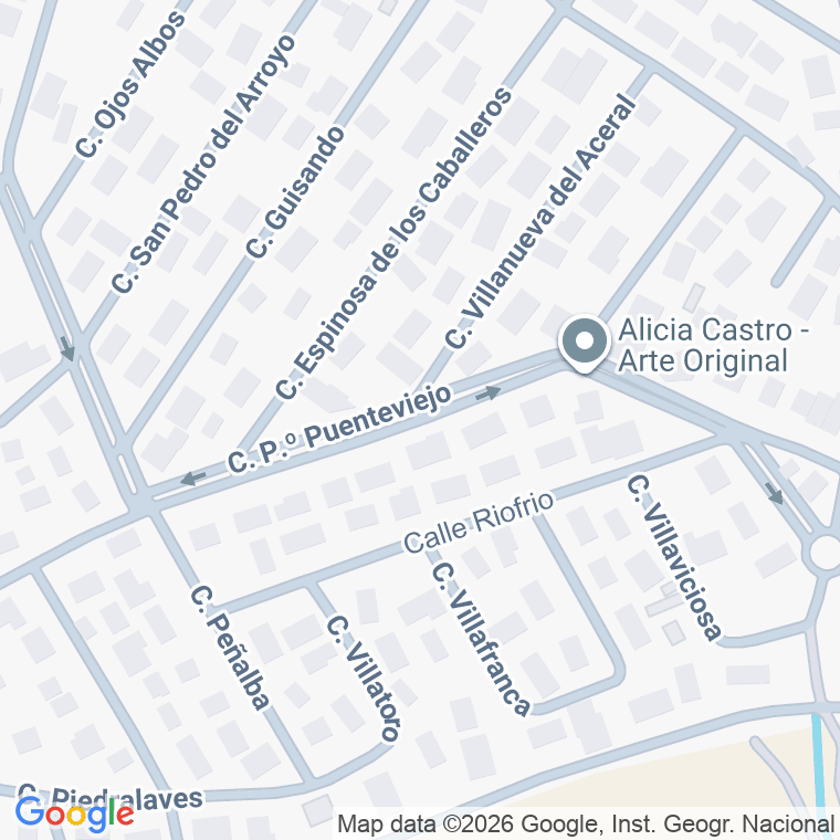 Código postal de Calle Paseo Puenteviejo en Coto de Puente Viejo