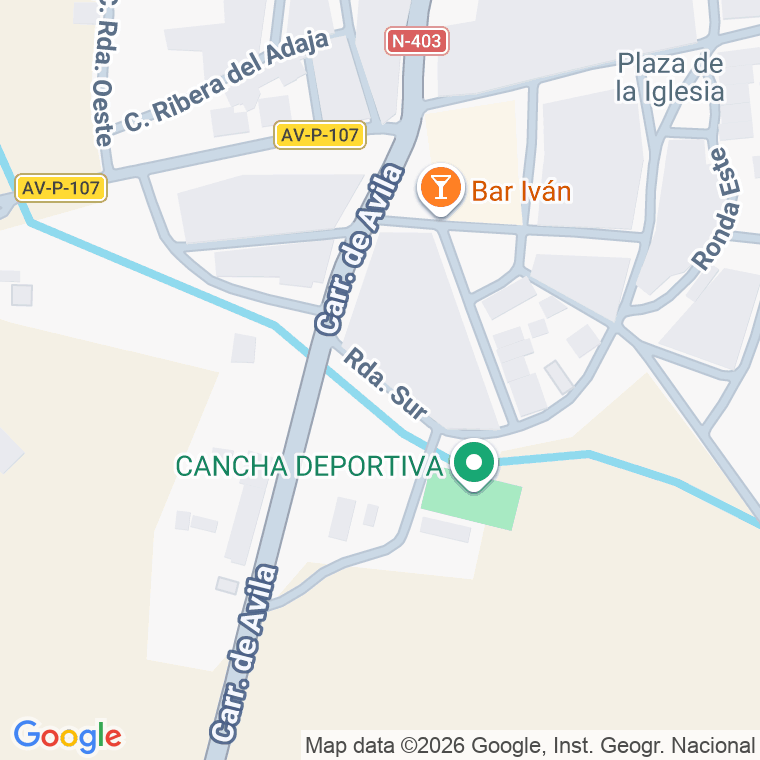 Código postal de Calle Ronda Sur en Santo Domingo Posadas