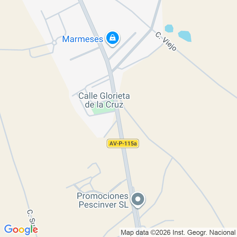 Código postal de Calle Nueva Creacion en Fontiveros
