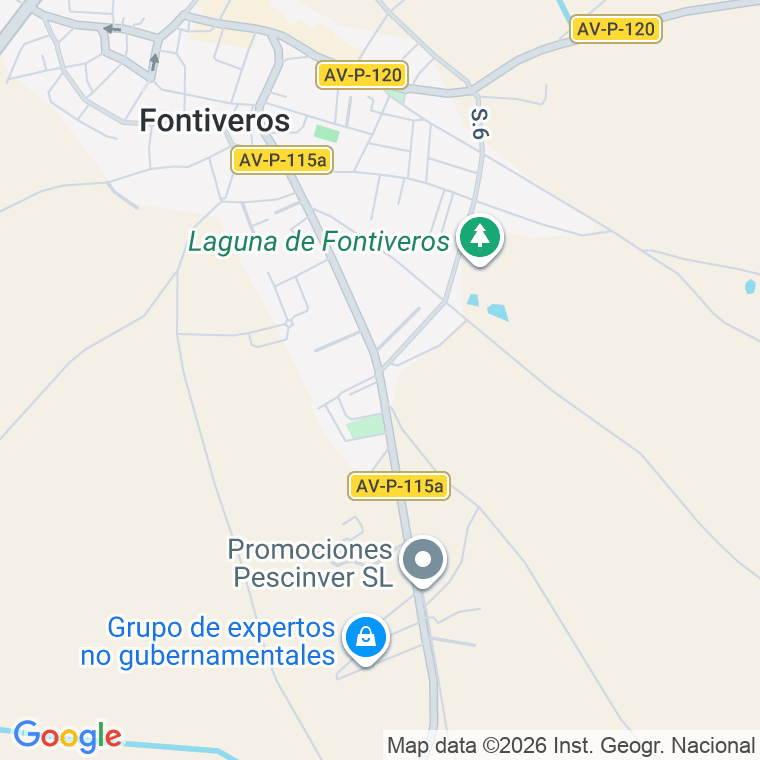 Código postal de Trva Concentracion Parcelaria en Fontiveros