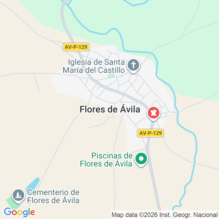 Código postal de Calle Cuesta Jimeno en Flores de Avila
