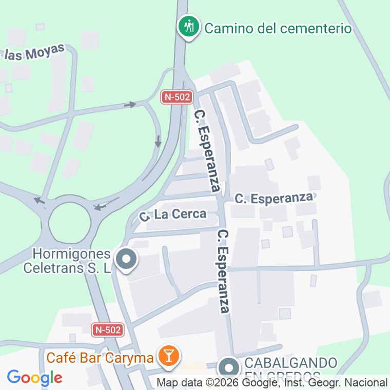 Código postal de Calle San Sebastian en Ramacastañas