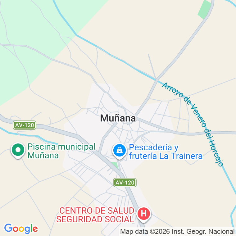Código postal de Calle Pontezuela en Muñana