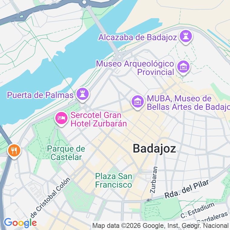 Código postal de Badajoz en Badajoz