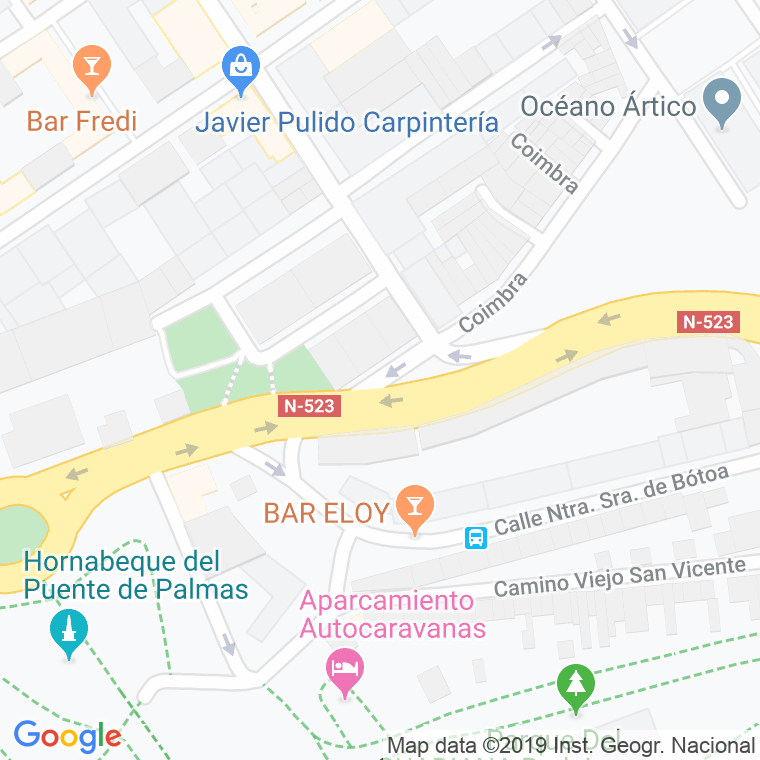 Código Postal calle Legado Macias en Badajoz