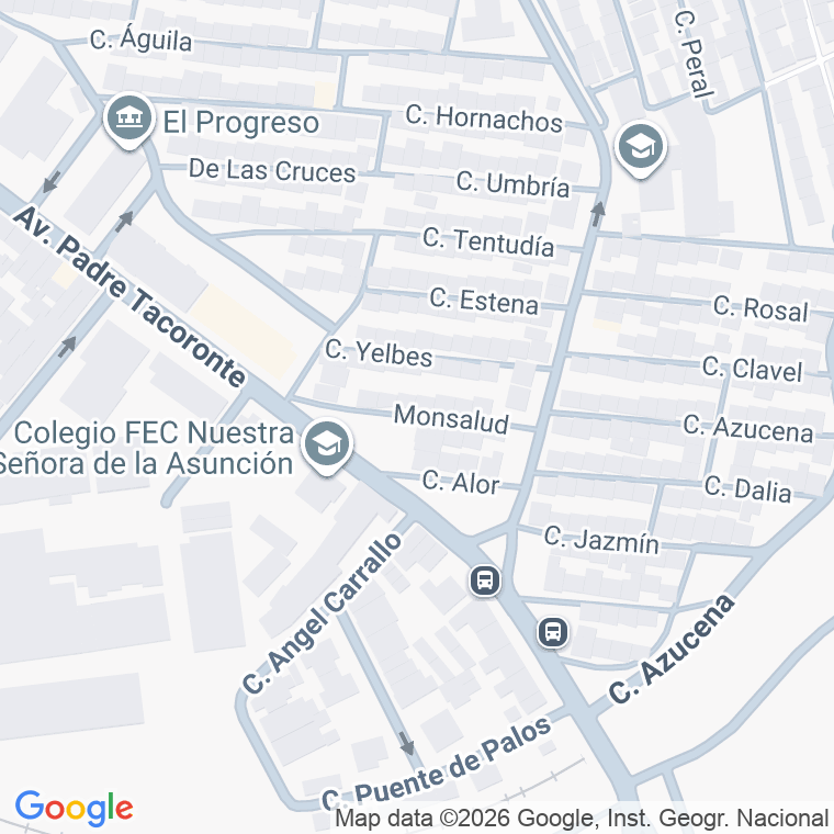 Código postal de Monsalud en Badajoz