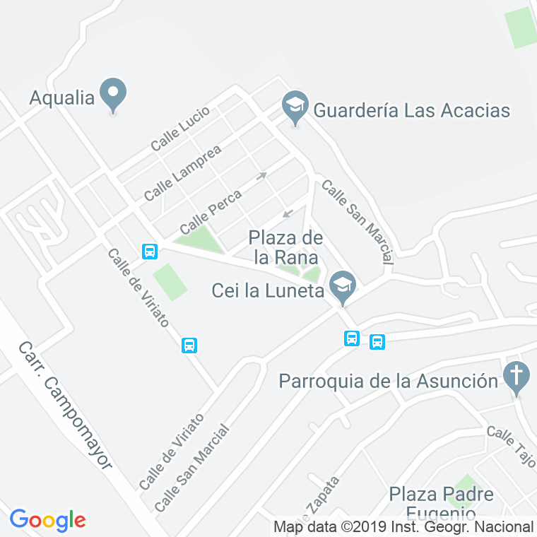 Código Postal calle Palmito en Badajoz