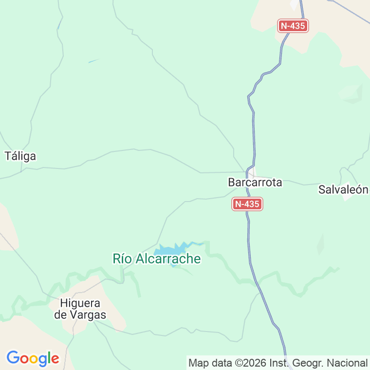 Código postal de Barcarrota en Badajoz