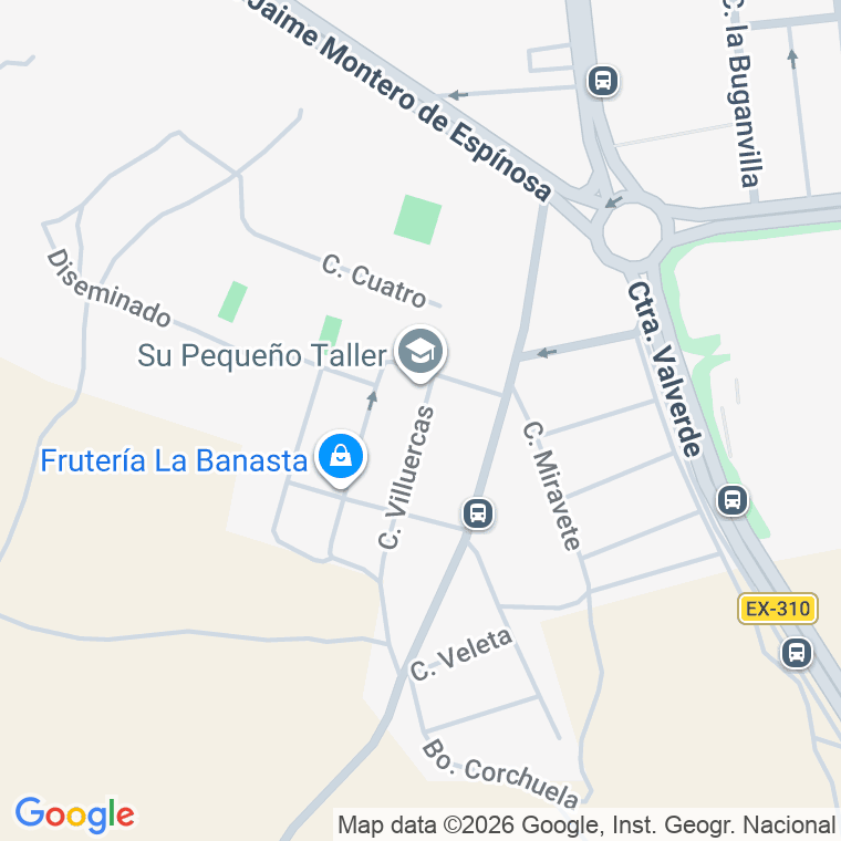 Código postal de Villuercas en Badajoz