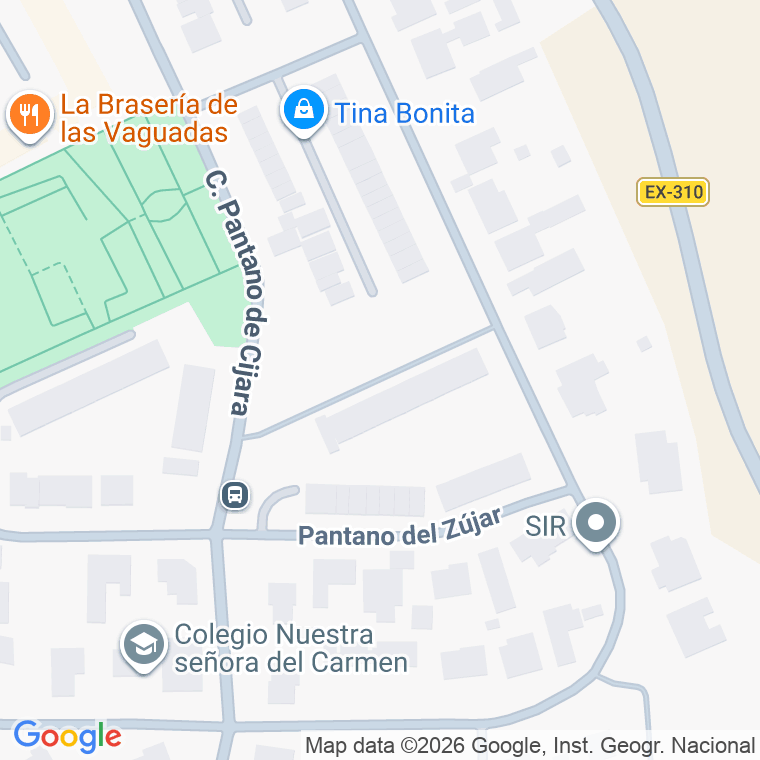 Código postal de Calle Pantano de Piedra Aguda en Vaguadas (las)