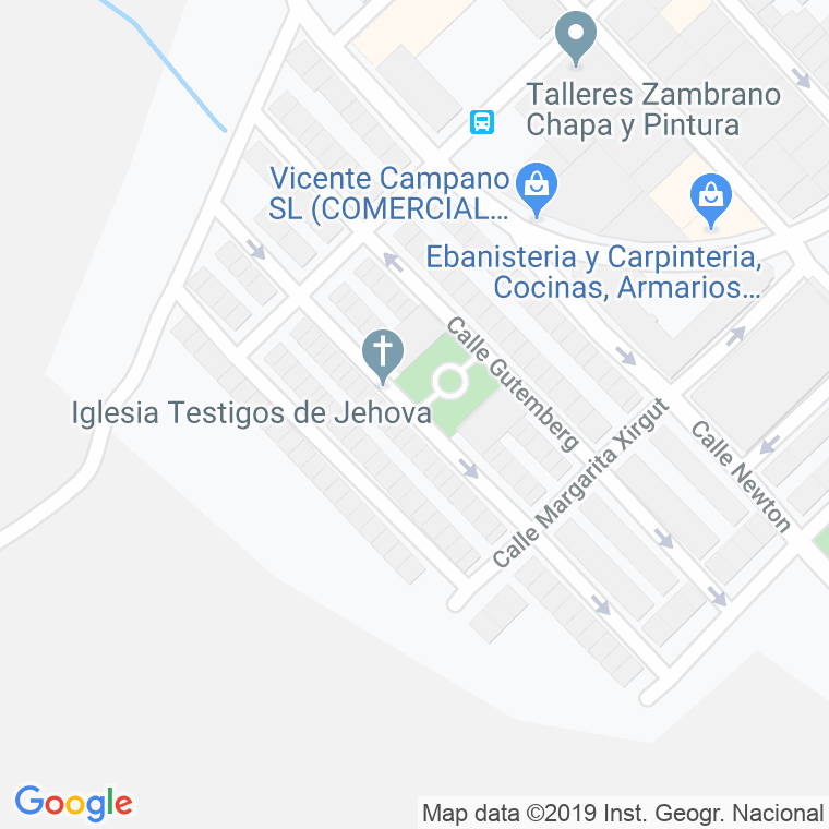 Código Postal calle Galileo en Badajoz