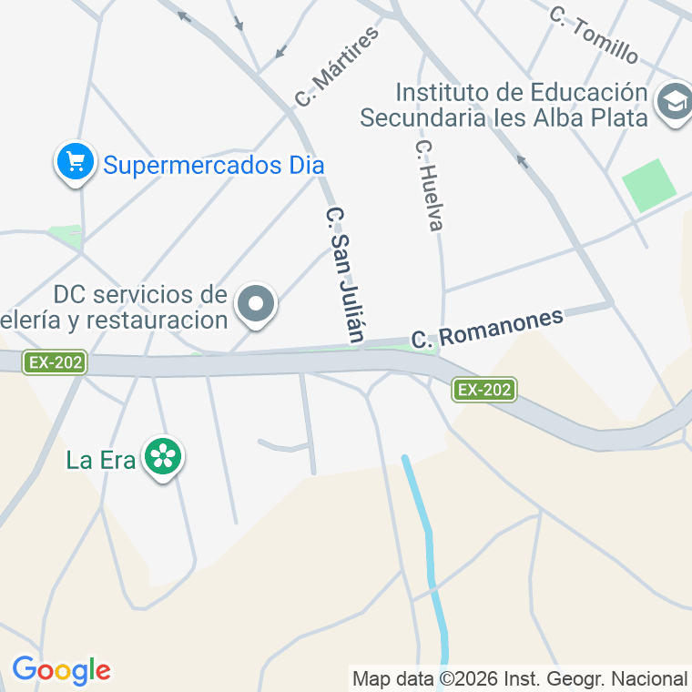 Código postal de Calle Romanones en Fuente de Cantos