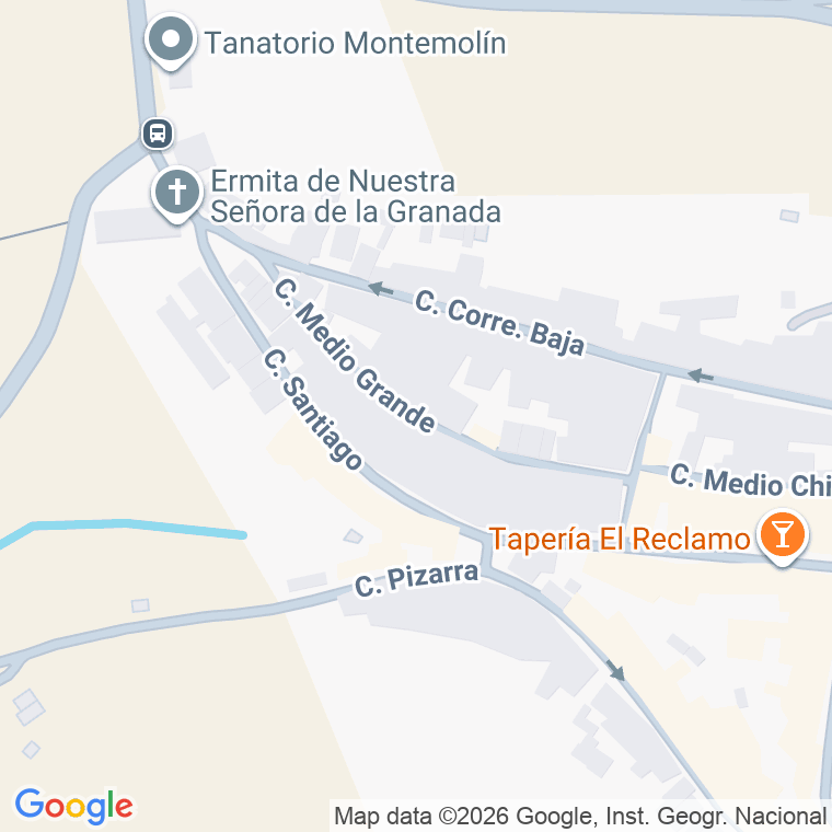 Código postal de Calle Medio Grande en Montemolin