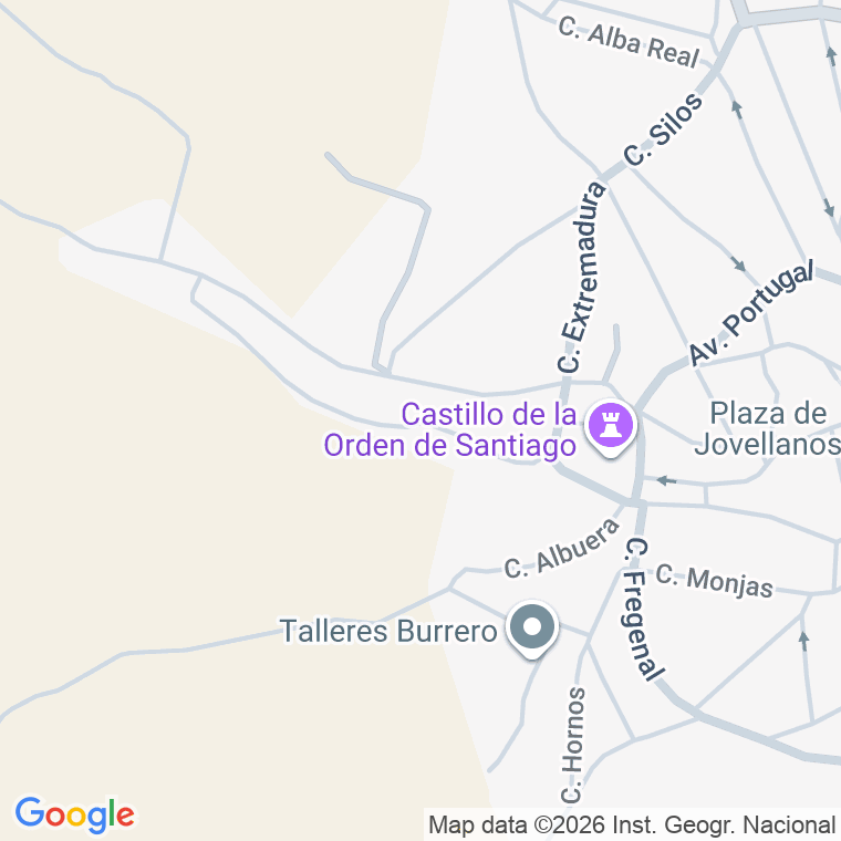 Código postal de Calle Fuente Abajo en Valencia del Ventoso