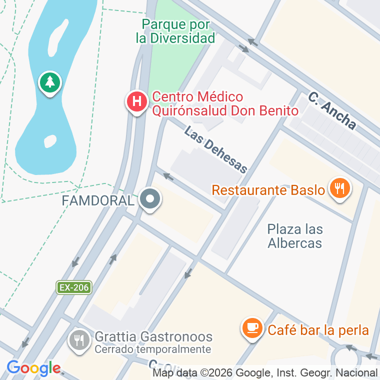 Código postal de Calle Juan Pablo Ii en Don Benito