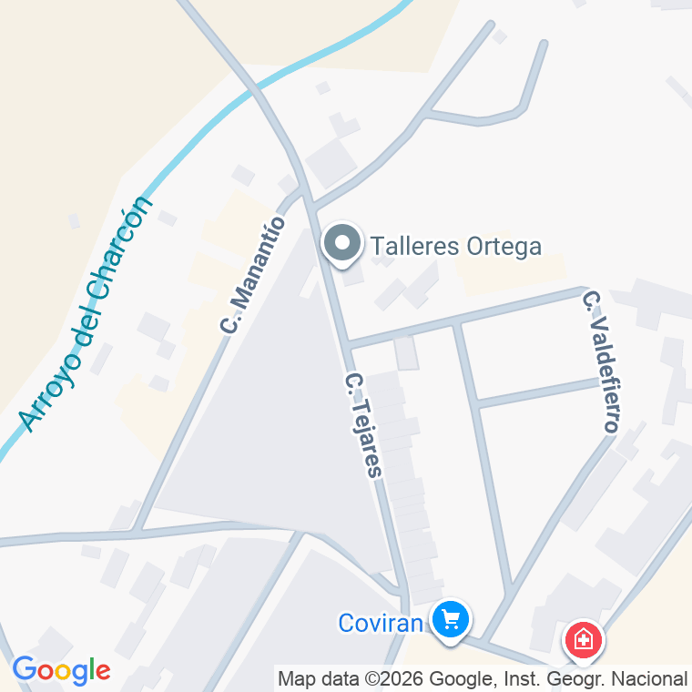 Código postal de Calle Tejares en Campillo de Llerena