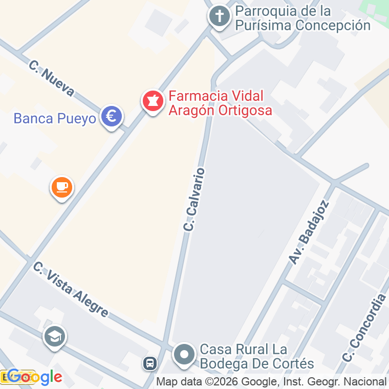 Código postal de Calle Calvario en Villagonzalo