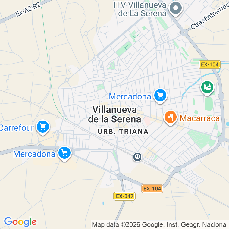 Código postal de Calle Donantes de Sangre en Villanueva de la Serena