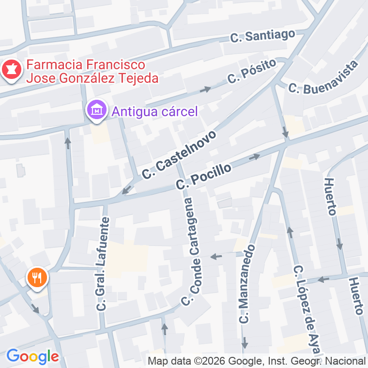 Código postal de Calle Pocillo en Villanueva de la Serena