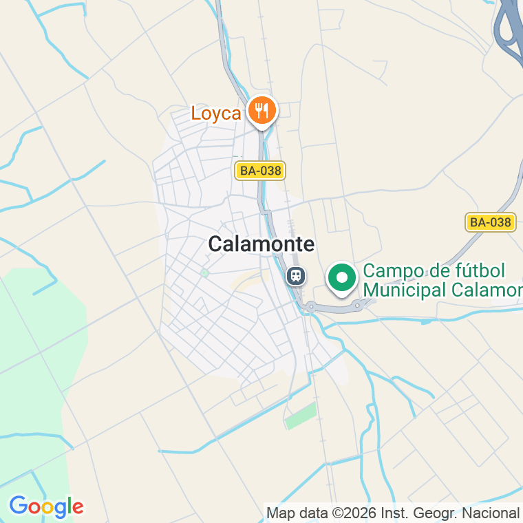 Código postal de Calamonte en Badajoz