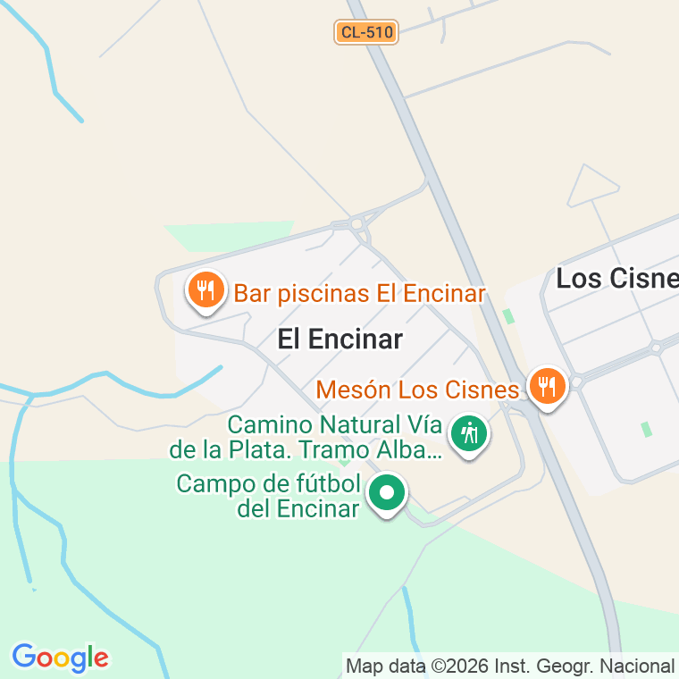 Código postal de Lugar el Encinar en *diseminado*