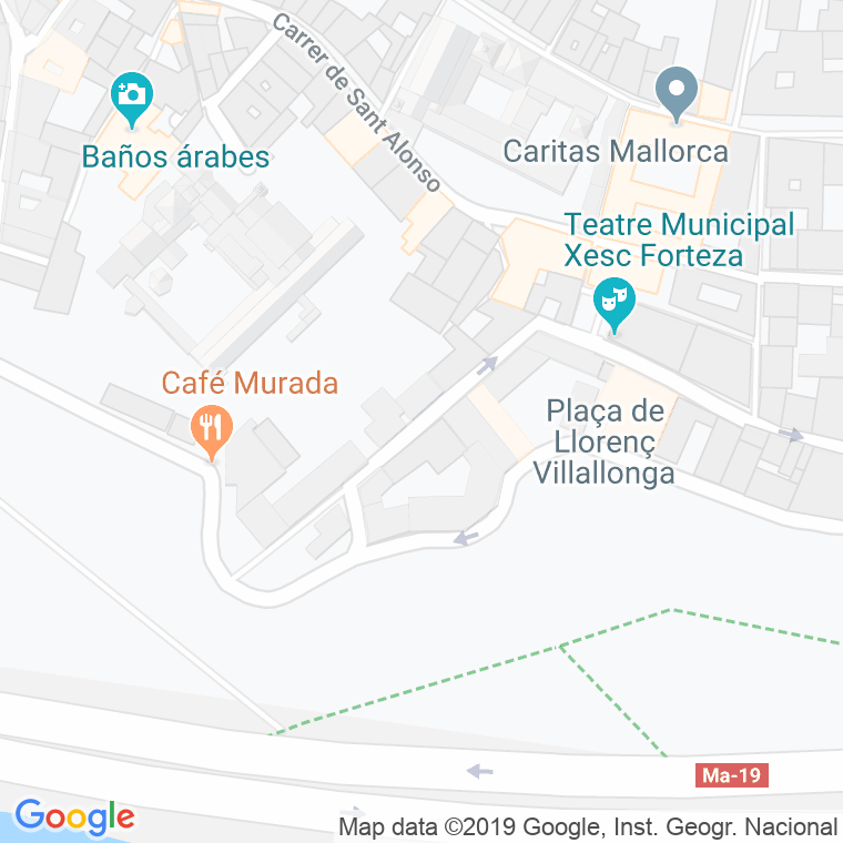 Código Postal calle Bastio D'en Berard en Palma de Mallorca
