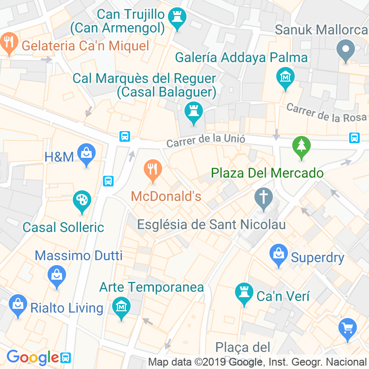 Código Postal calle Can Brondo en Palma de Mallorca