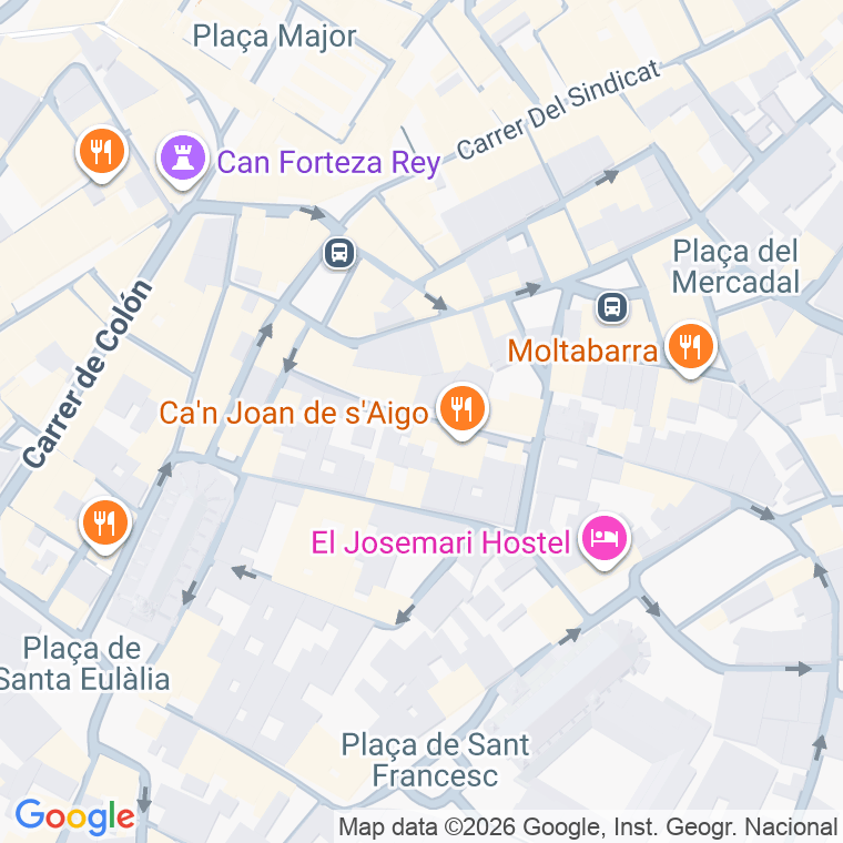 Código postal de Can Sanç en Palma de Mallorca