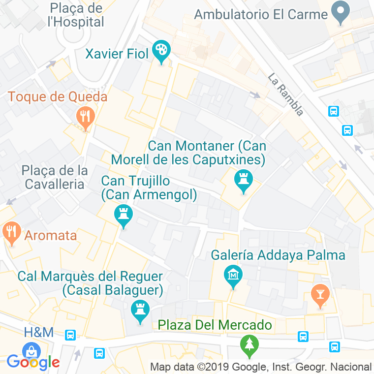 Código Postal calle Sastre Roig en Palma de Mallorca