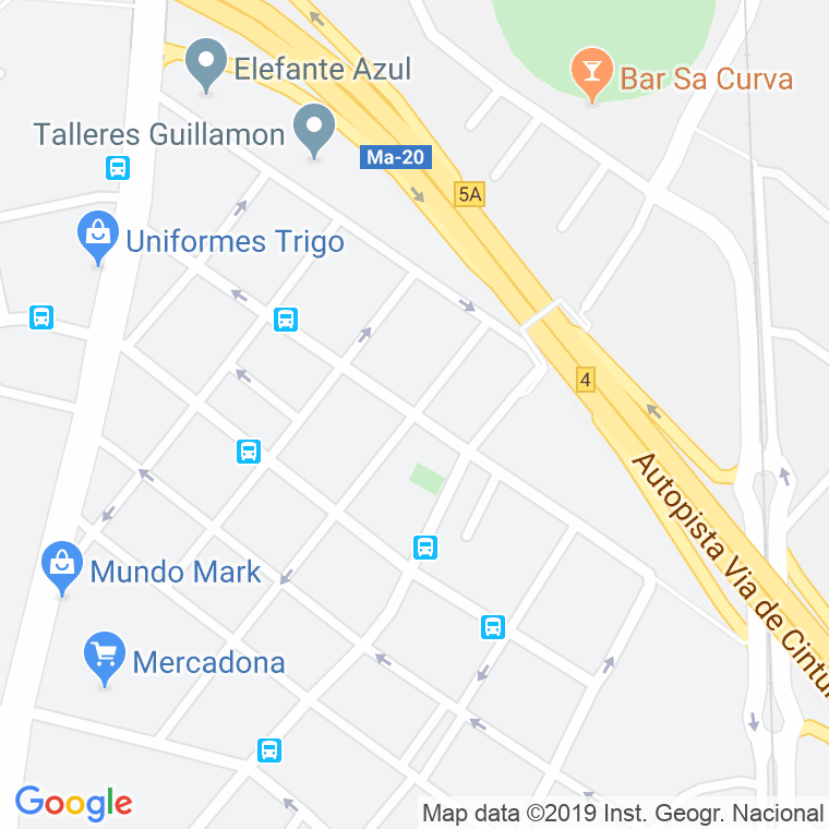 Código Postal calle Salvador Espriu en Palma de Mallorca