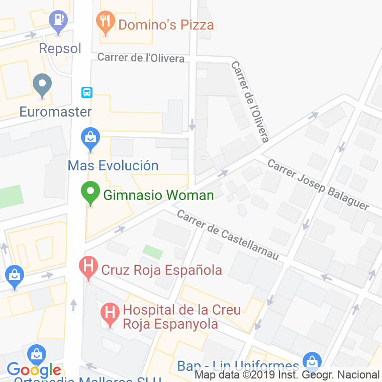 Código Postal calle Son Ferragut en Palma de Mallorca