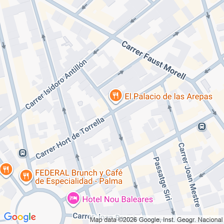 Código postal de Hort de Torrella en Palma de Mallorca