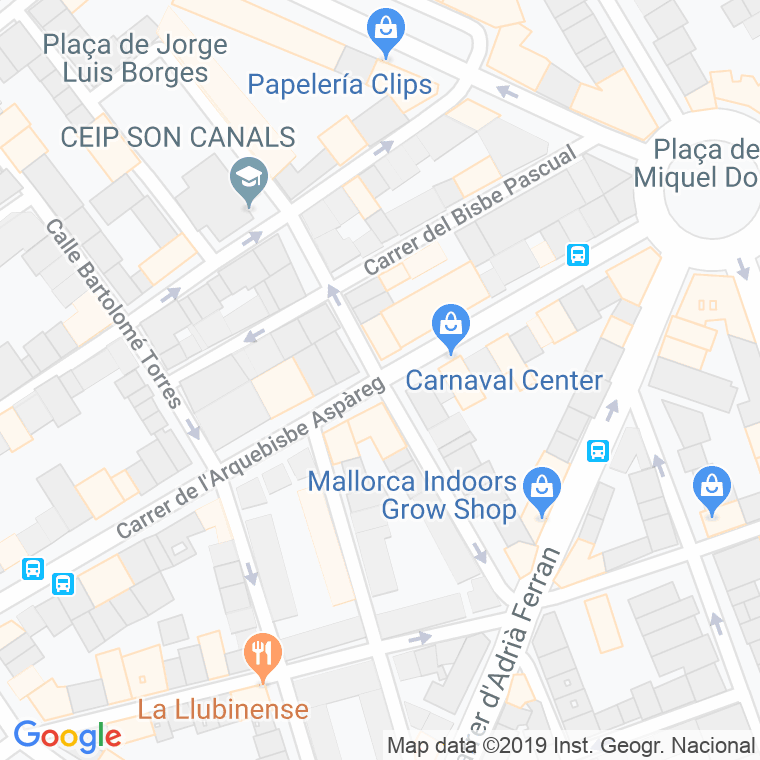 Código Postal calle Reina Laura   (Impares Del 11 Al Final)  (Pares Del 18 Al Final) en Palma de Mallorca