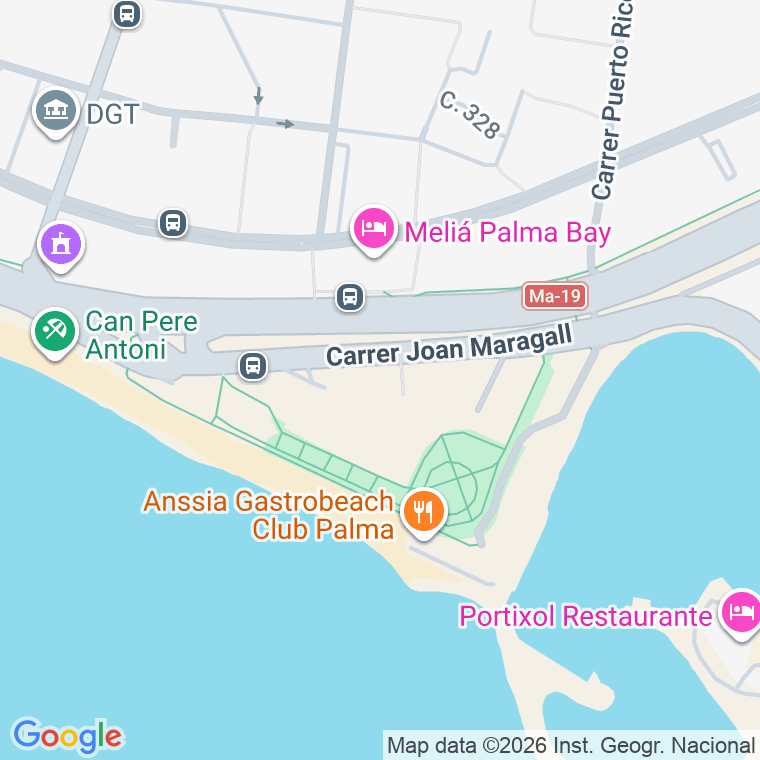 Código postal de Can Pere Antoni en Palma de Mallorca