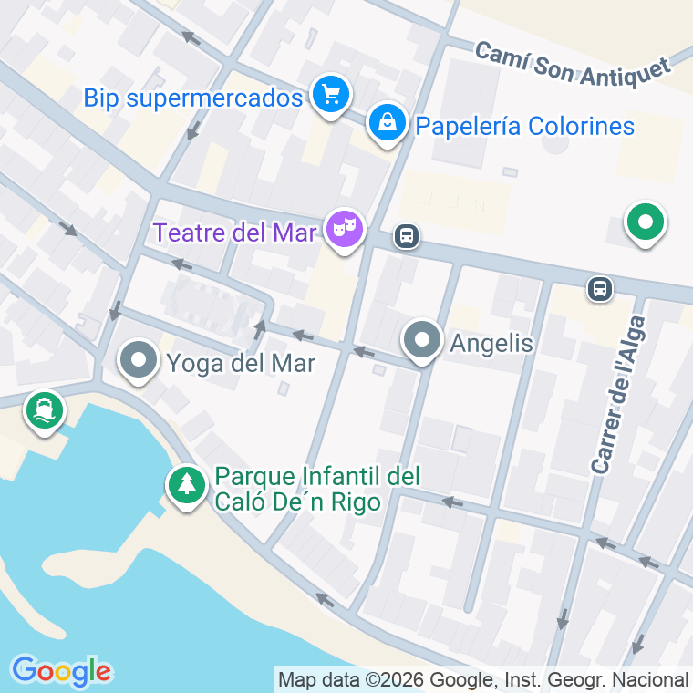 Código postal de Cardenal Cerda en Palma de Mallorca