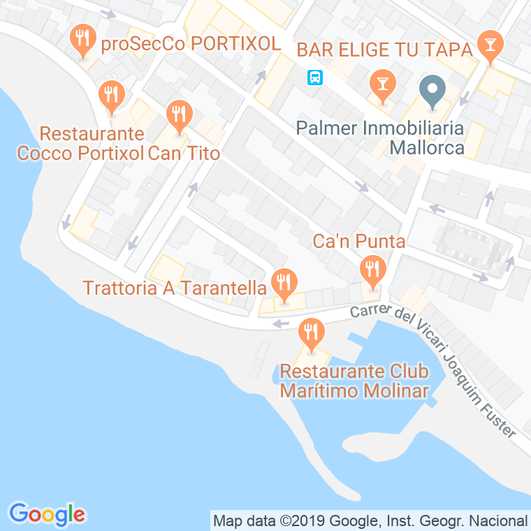 Código Postal calle Gracia en Palma de Mallorca