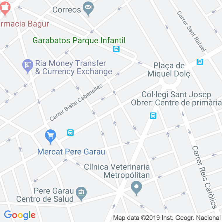 Código Postal calle Arquebisbe Aspareg en Palma de Mallorca