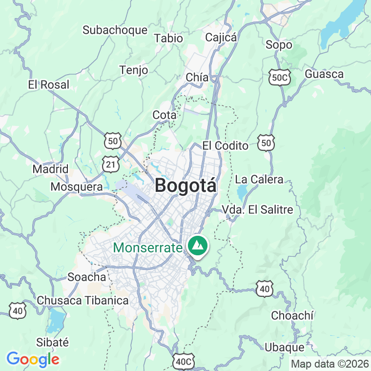 Código postal de Bogota en Palma de Mallorca