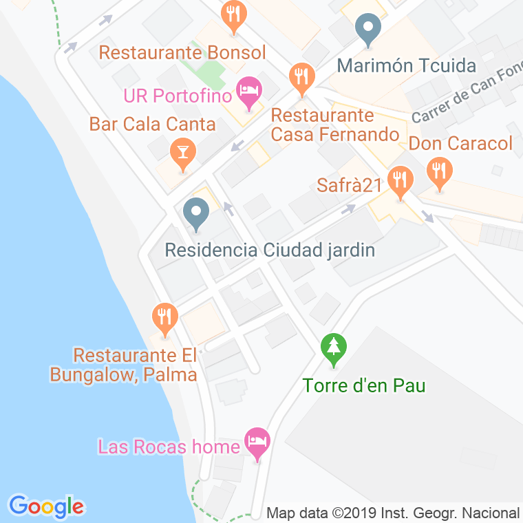 Código Postal calle Fuerte en Palma de Mallorca