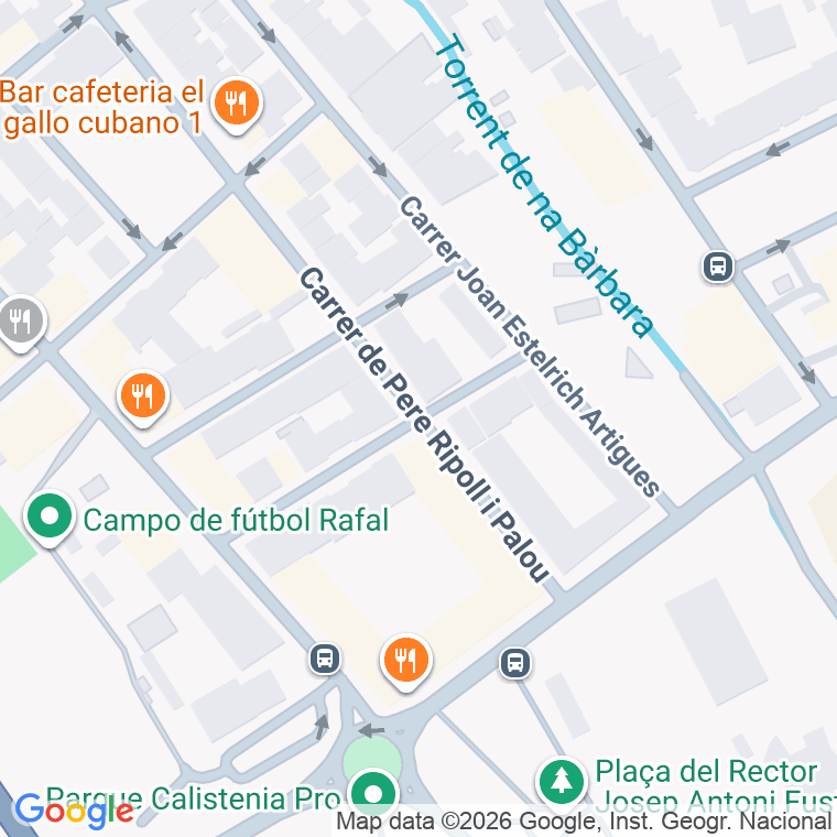 Código postal de Juan Ramon Jimenez en Palma de Mallorca