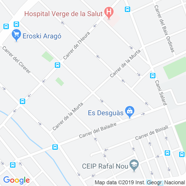 Código Postal calle Murta en Palma de Mallorca