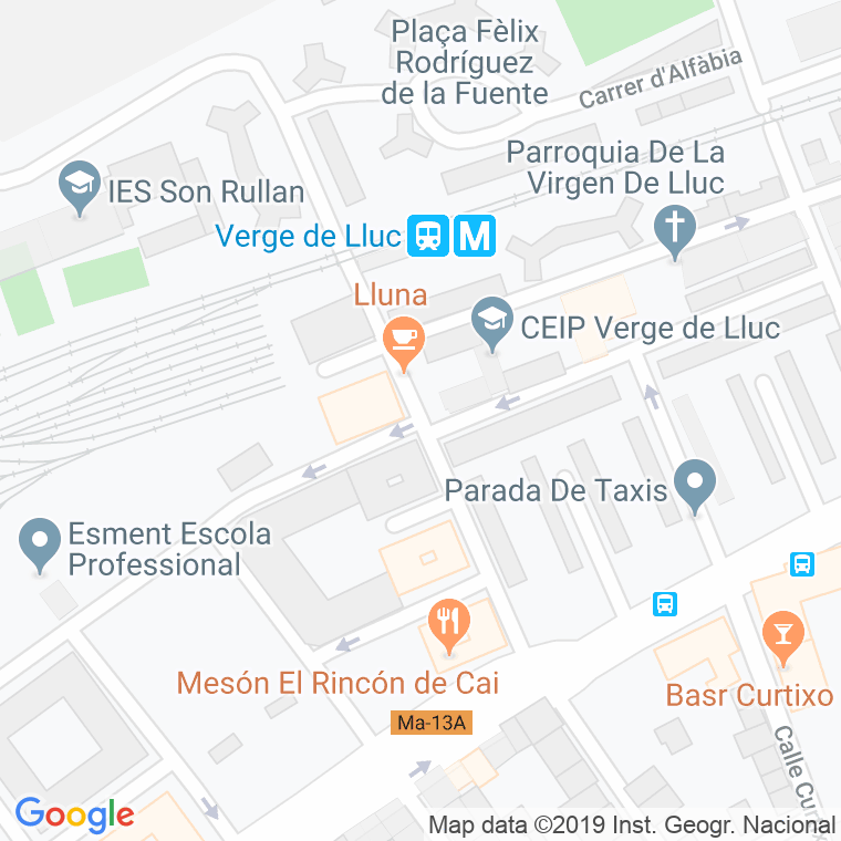 Código Postal calle Greco, El en Palma de Mallorca