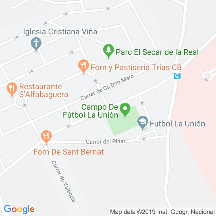 Código Postal calle Abat De La Real en Palma de Mallorca